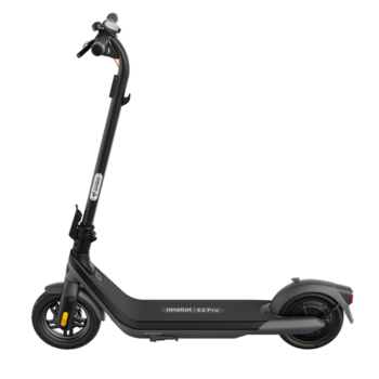 Segway E2 Pro Electric Kick Scooter with 16.8 Mile Max Operating Range & 15.5mph Max Speed